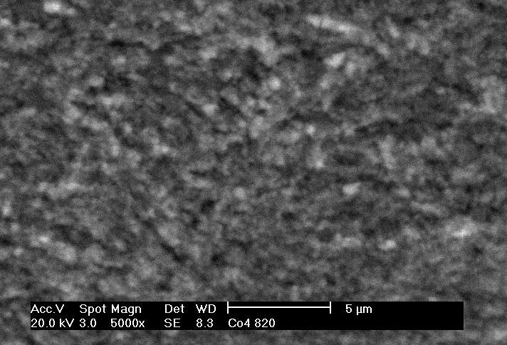 processada a temperatura de reação de 800 C. (5000x). Figura 33.