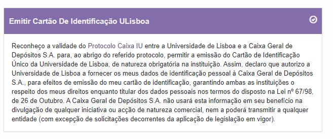 2.2 Cartão de Aluno Todos os alunos têm obrigatoriamente de solicitar o