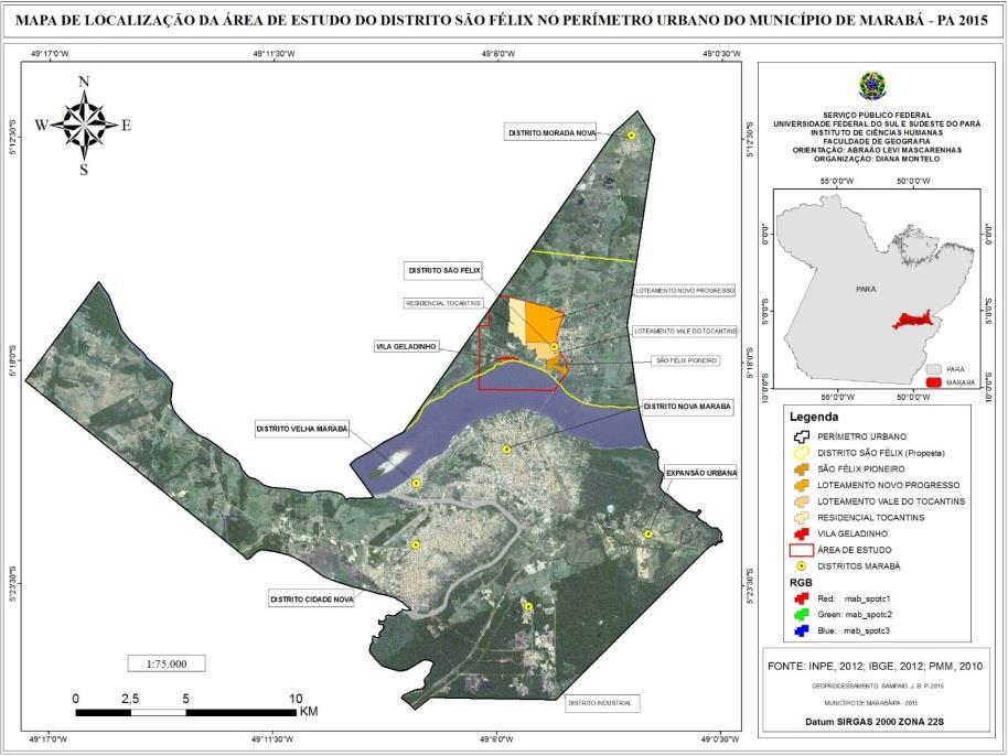Objetivo Desenvolver uma análise de uso e ocupação do solo nas áreas específicas de estudo, localizados no distrito São Félix onde se identificou os seus tipos de paisagens, as causas dos impactos