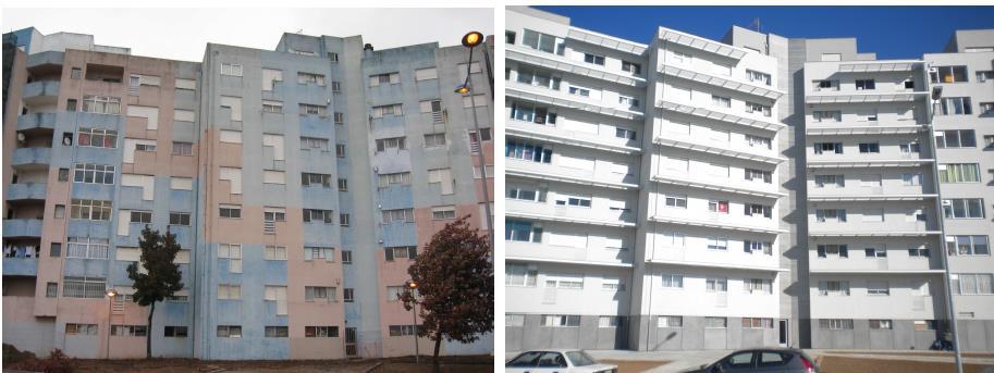 No que diz respeito ao nosso país, um dos maiores projectos a nível nacional no âmbito da reabilitação térmica de fachadas com sistemas ETICS foi a reabilitação do conjunto habitacional Vila d Este