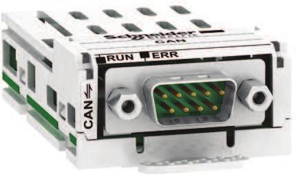 conectores RJ 45 n 10/100 Mbps, half duplex e full duplex n Webserver incorporado Requer cabo 490 NTW 000 ll/llu ou 490 NTC 000 ll/llu Placa de comunicação PROFIBUS DP V1 Porta: