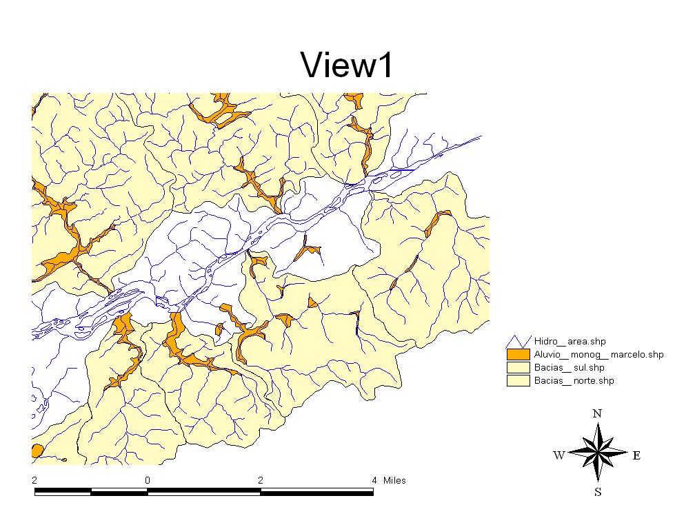 com o alvéolo, formando uma feição conhecida como wind gap1 (Oliveira, 2005), que é uma conhecida evidência do processo de captura fluvial.