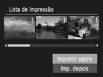 Imprimir Imagens com as Definições DPOF Definir Todas as Imagens para Imprimir Uma Vez Escolha [Selec. Todas Imagens]. No Passo na pág. 3, escolha [Selec.