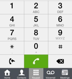 II.10.7 Inicie a sua chamada activa noutro dispositivo Configura uma chamada a partir de outro dispositivo. Precisa de atender esta chamada no seu telemóvel. 1. Abrir o teclado. 2.