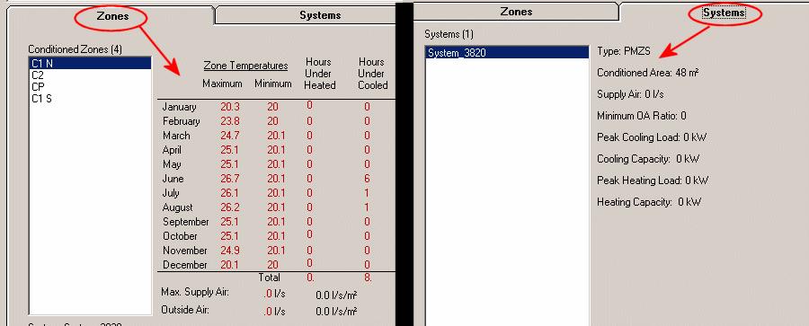 CAPÍTULO 5 Previsão do Comportamento Térmico dos Edifícios operativo DOS, embora o acesso aos relatórios horários apenas se possa fazer com recurso aos relatórios do DOE-2.1E.