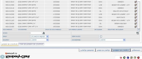 Estado: os pedidos de compras podem ser vistos segundo os seguintes status: o Todas: Se mostram todos os pedidos de compras que cumprem com o resto dos filtros, sem importar o status.