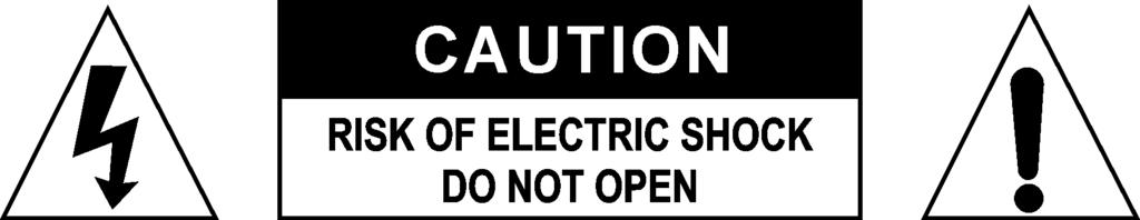 ENGLISH OPERATION MANUAL Safety instructions: CAUTION: To reduce the risk of electric shock, do not remove the top cover. No userserviceable parts inside.
