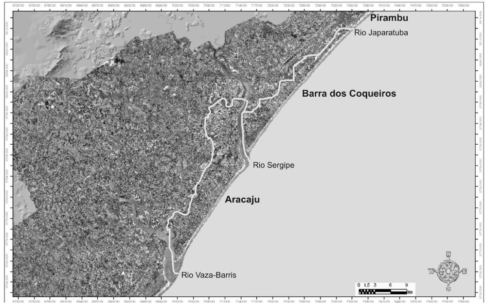 atividade resultou na constatação de locais com grave ocorrência de erosão costeira c degradação ambiental.