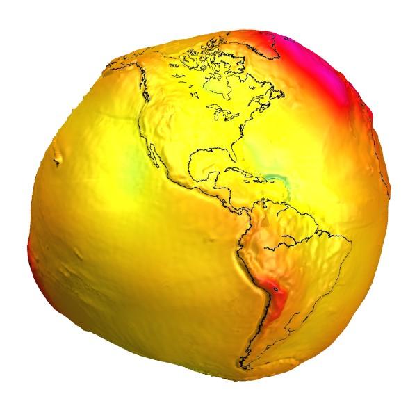 GEOIDE Segundo Gemael (2002), o geoide é uma superfície equipotencial do campo de gravidade terrestre. Aquela que mais se aproxima do nível médio dos mares.