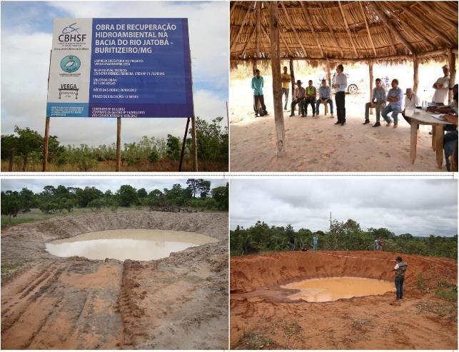 Projeto de recuperação hidroambiental na Bacia