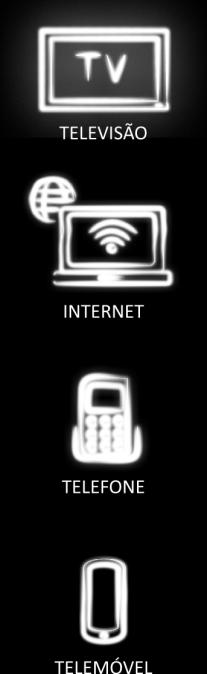 M 5 O TELEVISÃO Com todas as funcionalidades avançadas Fibra: 190 canais ADSL: 190 canais Satélite: 110 canais Inclui Meo Go Multi INTERNET As melhores velocidades com tráfego ilimitado: Fibra: