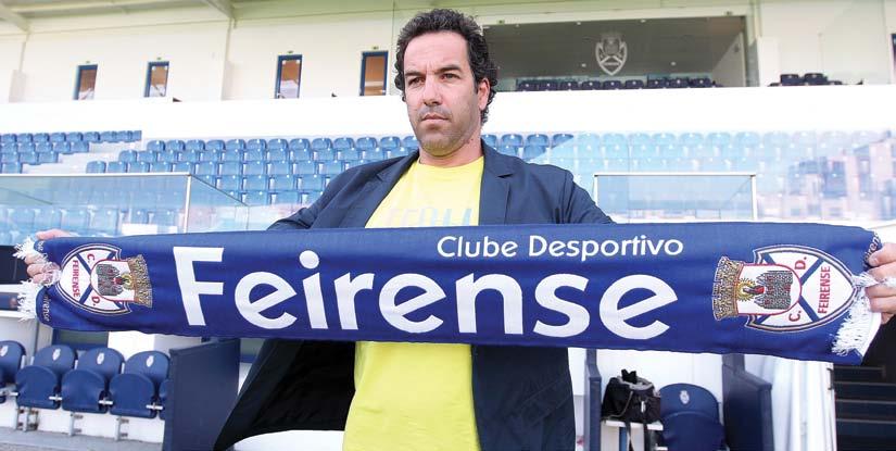 Pedro área técnica Miguel Nesta época, o Feirense tem o desafio de garantir a manutenção na II Liga.