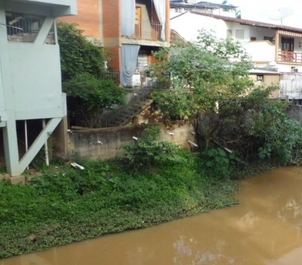 de esgoto no Rio Carangola Fonte: Conen