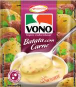 vono VONO é a marca especialista em sopas, porque VONO faz só sopas.