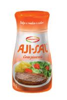 AJI-SAL AJI-SAL é um produto único que combina perfeitamente o sal com o realçador de