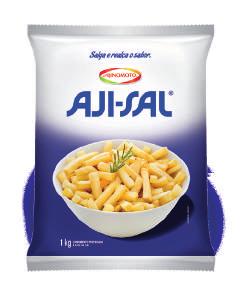 AJI-SAL é prático porque salga e realça o sabor ao mesmo tempo.