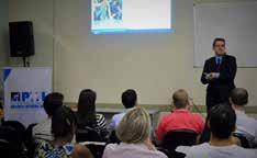 A iniciativa reuniu estudantes e outros interessados para uma palestra do VP de Branches e Expansão do PMIRS, Leandro Vignochi, sobre Gestão de Riscos estratégicos em projetos: gerenciando riscos em