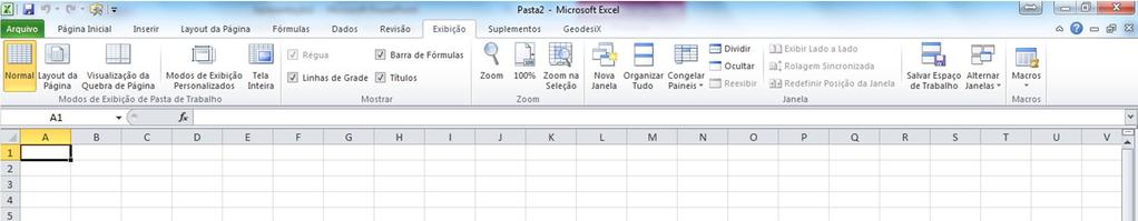 s e Grupos Nomes de de Pastas de Trabalho Mostrar Zoom