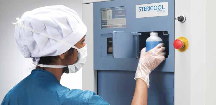 Reduzindo os custos operacionais Segurança: A gama de esterilizadores Stericool da Getinge tem um excelente desempenho em termos de segurança ambiental.
