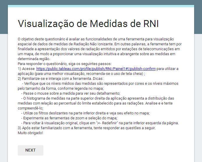 34 5 RESULTADOS OBTIDOS 5.1 Metodologia de avaliação A ferramenta de visualização implementada foi disponibilizada no endereço eletrônico https://public.tableau.com/profile/publish/rni/painel1#!