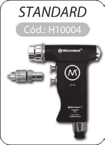 autoclavável 1 Regulador de pressão 1 Mochila exclusiva da Microdent para
