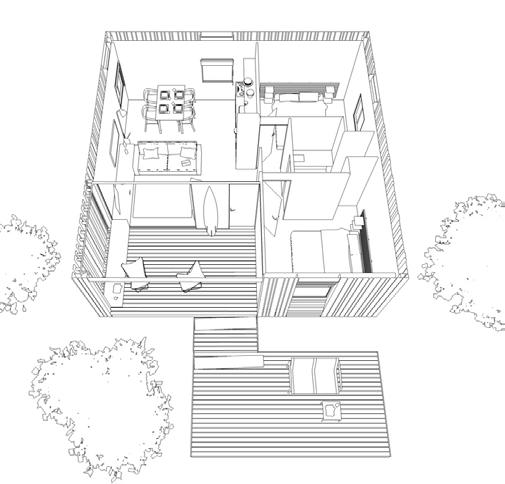 Fazendo uso da mais desenvolvida técnica de construção sustentável, a