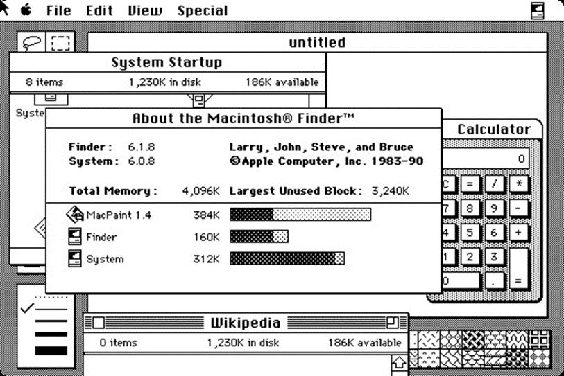 MacOS System 6-1988 Introduziu o MacroMaker que permitia usuários gravar rotinas de teclado