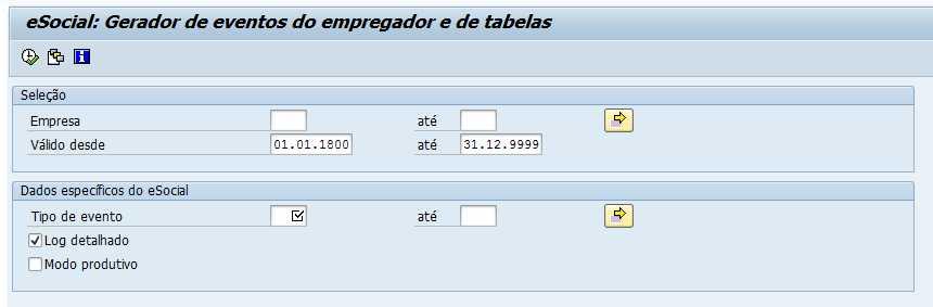 Documentação no sistema: reports No menu SAP Easy Access,