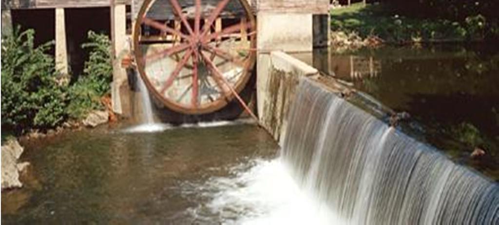 revolução industrial foi a roda d água.