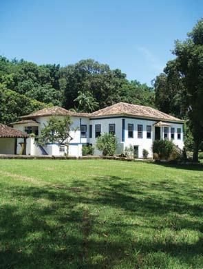 Na fachada lateral e na interseção com a fachada dos fundos, buscouse adotar a mesma tipologia do