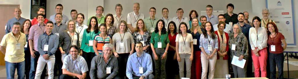 A edição 2016 foi realizada em Belo Horizonte, MG, com cerca de 40 docentes.