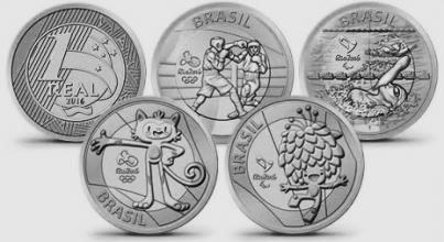 Texto para a questão 13 As moedas comemorativas surgiram com um objetivo simples: aproximar o público em geral dos Jogos.