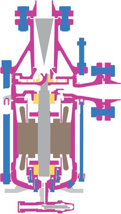 5 Evite bombeamento a pressões muito elevadas As bombas herméticas necessitam de uma vazão mínima de refrigerante para resfriar os seus rolamentos e o motor elétrico.