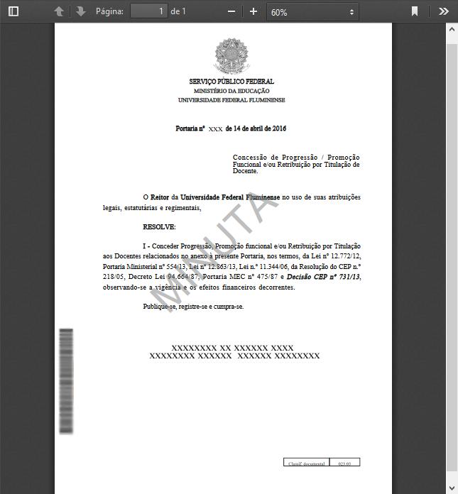 Visualizar Impressão Confira as informações do documento, clicando no botão Visualizar Impressão.