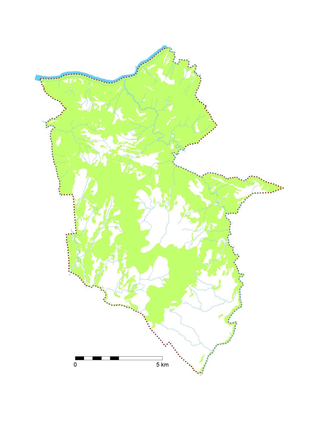 Figura 4 - REN Aprovada A Estrutura Ecológica Municipal (EEM) é definida 2 como um conjunto de áreas de solo que, em virtude das suas características biofísicas ou culturais, da sua continuidade