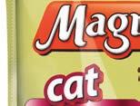 Magnus Sachês Gatos PREMIUM SACHÊ CAT GATOS ADULTOS SABOR CARNE AO MOLHO 85 g Umidade/Humedad/Moisture (Máx.