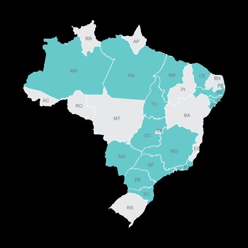 NOSSOS PROJETOS E RESULTADOS 49 projetos de carbono +50 milhões de toneladas de CO 2 evitadas e sob gerenciamento Desenvolvidos em pequenas e médias empresas do Brasil e América Latina Nós