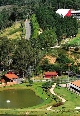 FORMAÇÃO DE ATLETAS O Centro de Formação de Atletas Presidente Laudo Natel, em Cotia, é antes de tudo a realização de um sonho, como traduz em palavras o Presidente Juvenal Juvêncio.