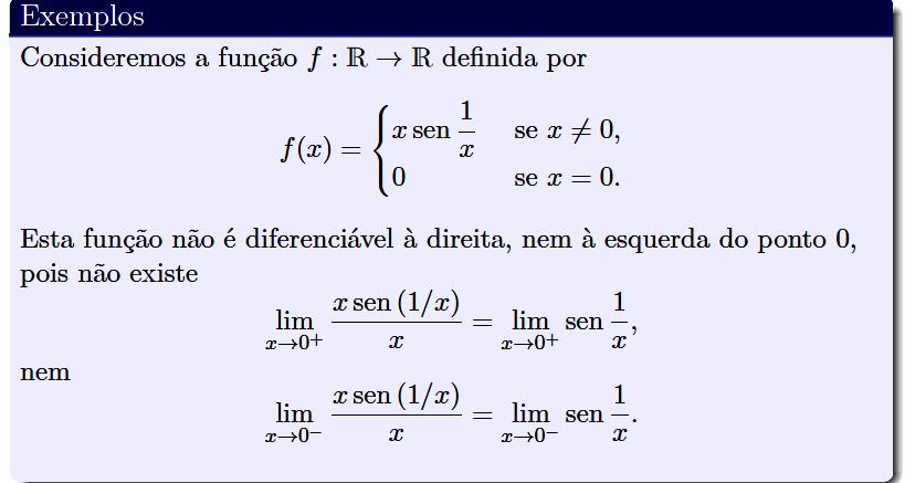 Derivabilidade