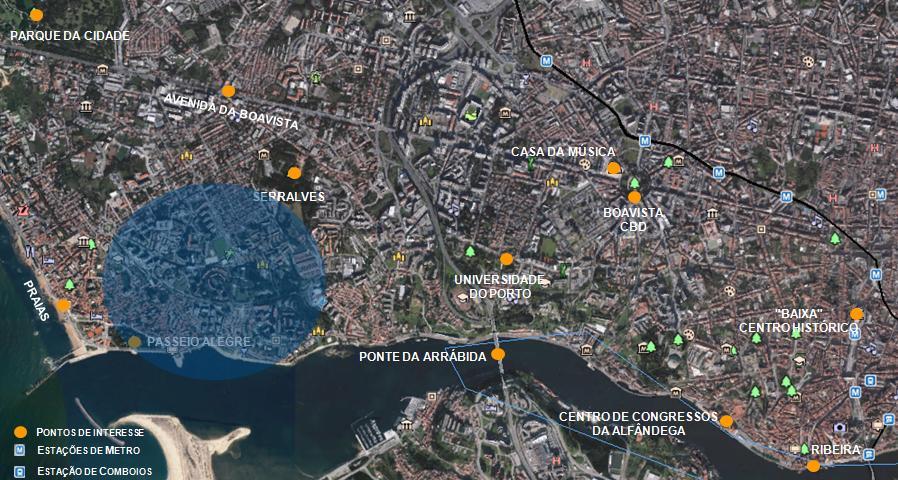 O IMÓVEL Parque da Cidade P r a i a s Rio Douro Oportunidade de Investimento > Localização prime na cidade, com um enquadramento paisagístico inigualável.