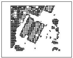 13 (a) (b) (b) (d) (e) Fgura 55 Imagens resultantes do método de extração de contornos de telhados