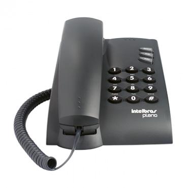 R$ 61,00 PLENO Telefone com fio - Pleno O telefone Pleno é resistente e prático, ideal para ser utilizado em casas, escritórios, consultórios ou empresas.