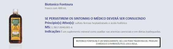 II. A comunicação mercadológica desenvolvida pela Hypermarcas para a promoção do produto Biotonico Fontoura.