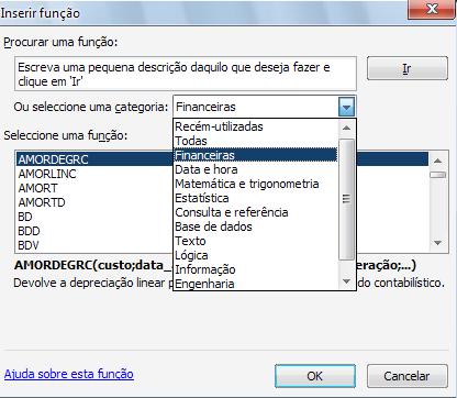 EXERCÍCIO 12 Objectivos específicos: Gravação de ficheiros Inserção e edição de texto em células Formatação do texto das células Inserção de limites de células Utilização de Funções financeiras