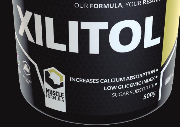 XILITOL 500g É um adoçante natural obtido pela hidrogenação na xilose, uma substância natural encontrada em frutas, fibras, cascas e tubérculos.