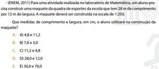 H11 Utilizar a noção de escalas na leitura