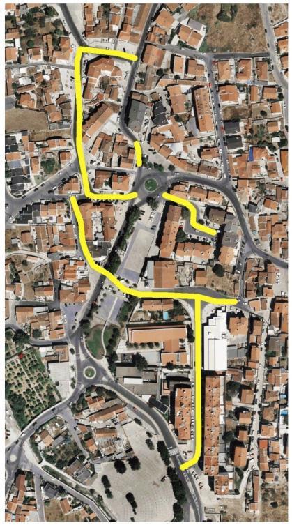 Estudo de Trânsito de Âmbito Concelhio para Cascais - DOSSIER 8 Para além destas zonas, propõe-se tarifar as seguintes zonas: no Monte Estoril, a oferta de estacionamento na envolvente à Av.