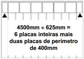 - Adicione 625mm na dimensão de 125mm totalizando 750mm. Divida este número por 2 para dar um total de 375mm.