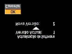 Se o número da NEW VERSION for superior ao número da CURRENT VERSION, seleccione OK.