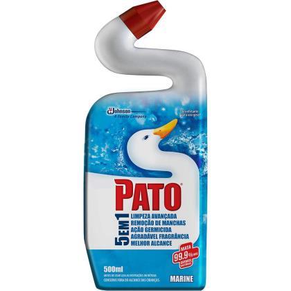 sanitário. Data de fabricação e prazo de validade mínimo de 06 meses a partir da data de entrega. Com registro na ANVISA. Referência: Pato, Pinho Bril, Harpic ou similar.